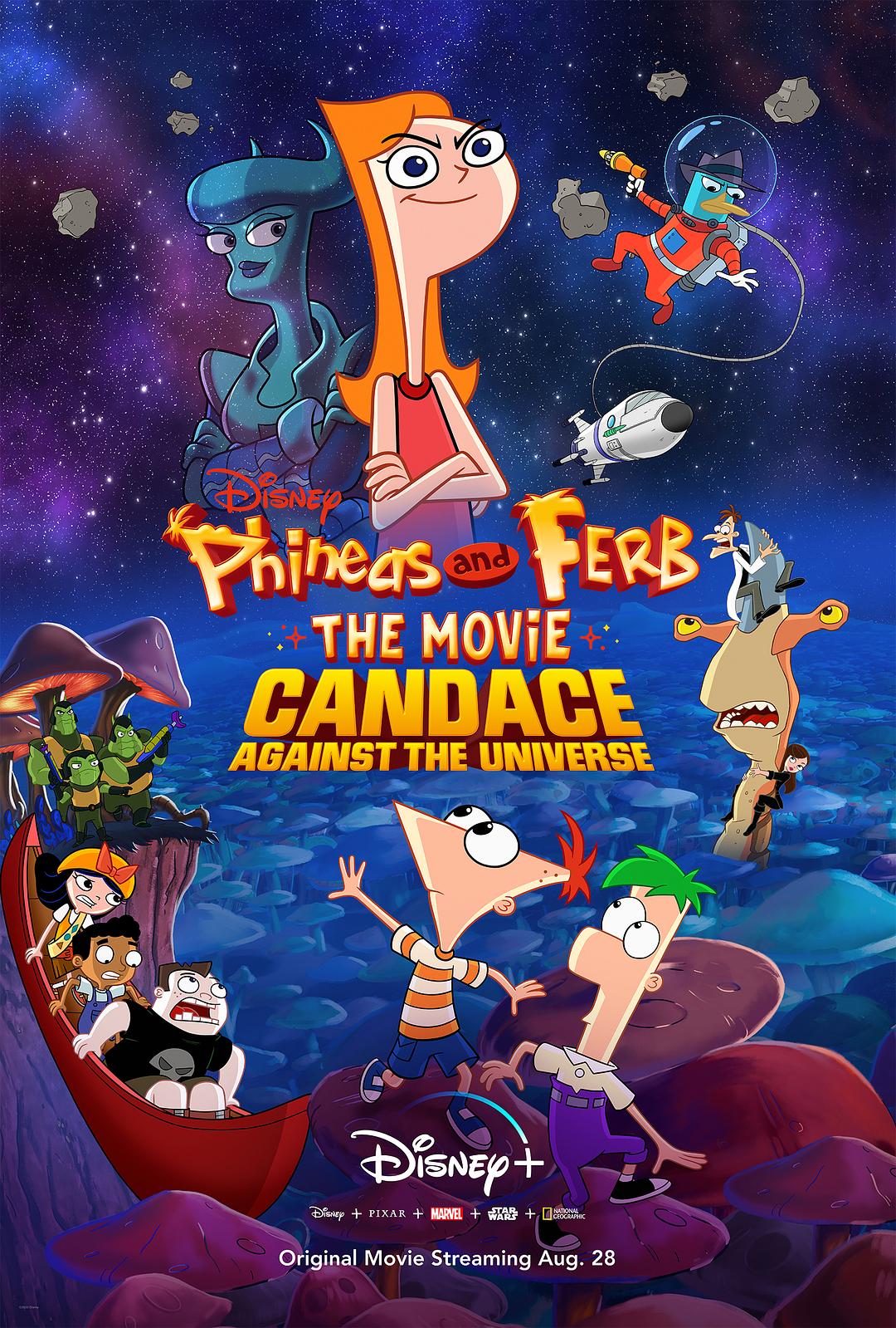 飞哥与小佛大电影:凯蒂丝对抗全宇宙 Phineas and Ferb The Movie: Candace Against the Universe